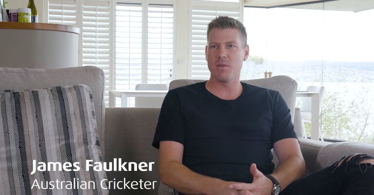 James Faulkner Cricketer | TEMPUR Ambassador